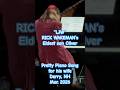 RICK WAKEMAN'S Son OLIVER's Piano song for his wife: "LJW"; Short in concert; Derry, NH, Mar. 2026