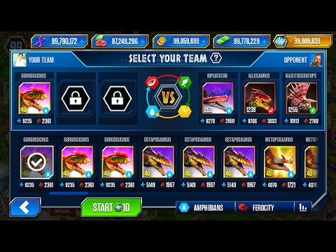 FIND A WAY TO BEAT STRONGER OPPONENTS | JURASSIC WORLD THE GAME