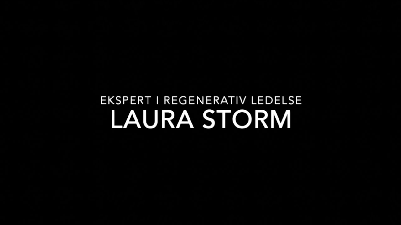 Ekspertinterview med Laura Storm