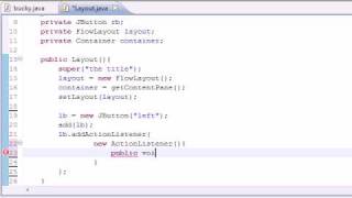 Java Programming Tutorial - 83 - FlowLayout
