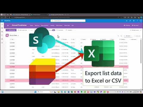 Export SharePoint List Data to Excel/CSV - Quick Guide Export SharePoint List Data to Excel/CSV - Quick Guide