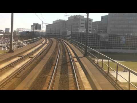 Cabine rit TRAXX Fyra Amsterdam Centraal - Rotterdam Centraal (1/3)