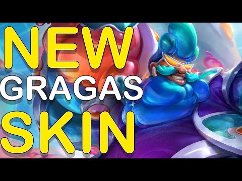 NEW SPACE GROOVE GRAGAS SKIN - Gragas Jungle Gameplay - Pre-Season 13 - League of Legends