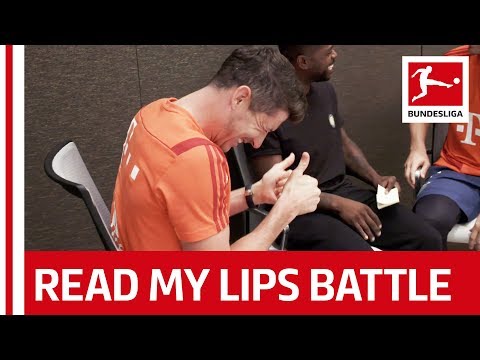 Robert Lewandowski vs. Manuel Neuer - Funny Read My Lips Challenge - Powered by 433