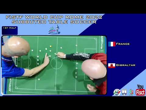 FISTF WORLD CUP ROME 2022   DAY 3   TEAM COMPETITION   FRA v GIB