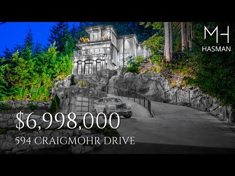 A Modern Masterpiece with Spectacular City and Ocean Views in West Vancouver's British Properties