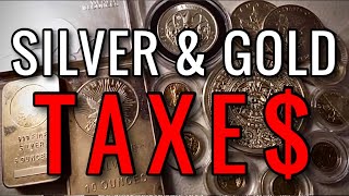 Silver & Gold Taxes After Selling to Local Coin Shop! (Precious Metal Capital Gains)