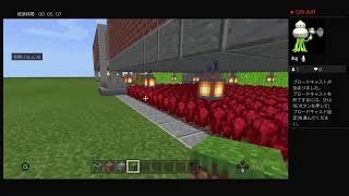[マイクラ実況]建築の規模の確認