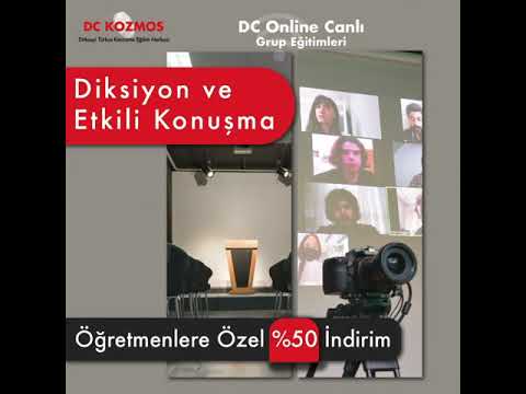 Online Canlı Öğretmenlere Özel Diksiyon ve Etkili Konuşma