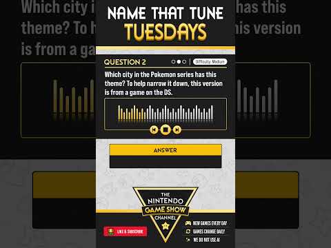 Name That Tune Tuesday | March 31, 2026 | The Nintendo Game Show Channel  #nintendo #mario #pokemon