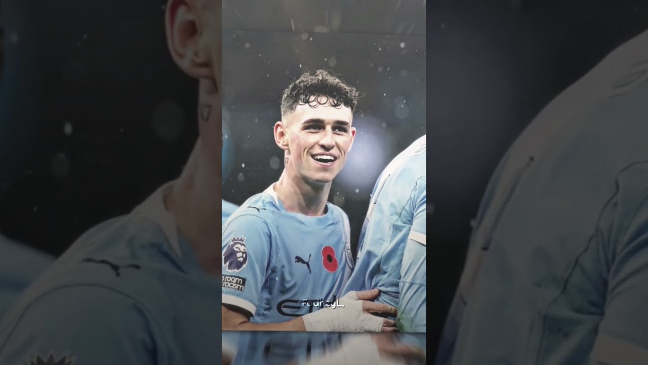Foden setia di Man city #fypyoutube #football