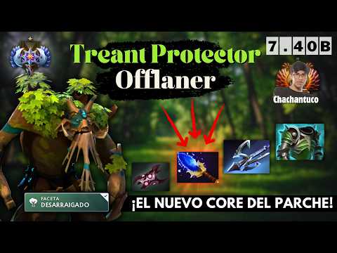 EL OFFLANER MÁS SUBESTIMADO: ¡1000 DE DAÑO CON EL NUEVO TREANT PROTECTOR OFF! (Guía 7.40b) #dota2