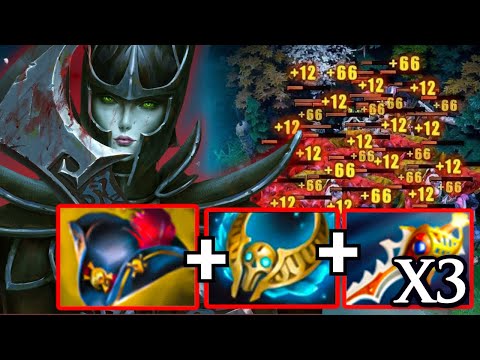 OMG 6K MMR 1100+ GPM Pa x3 Rapiers + RB + Pirate Hat (+150 Attack Speed) 33Kills Dota 2