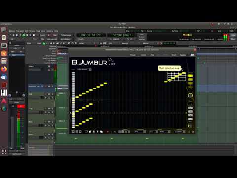 B.Jumblr - A Free Audio Re-sequencer LV2 Plugin - Tutorial