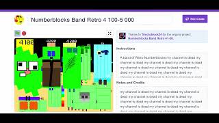 Numberblocks Band Retro 4 100-5 000 sneakkpeakk