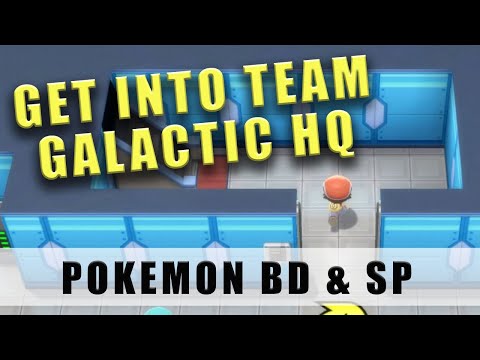 Pokémon Brilliant Diamond How to Get into Team Galactic's HQ - Pokémon Shining Pearl