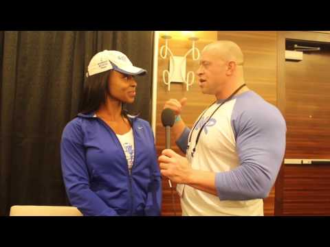 2017 Arnold Classic Pre-Show Interview with Ms. Figure Olympia Latorya Watts