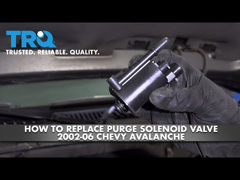 How To Install Purge Solenoid Valve 2002-2006 Chevy Avalanche