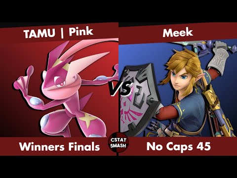 NO CAPS #45 Winners Finals - Pink (Greninja) vs Meek (Link) SSBU Tournament