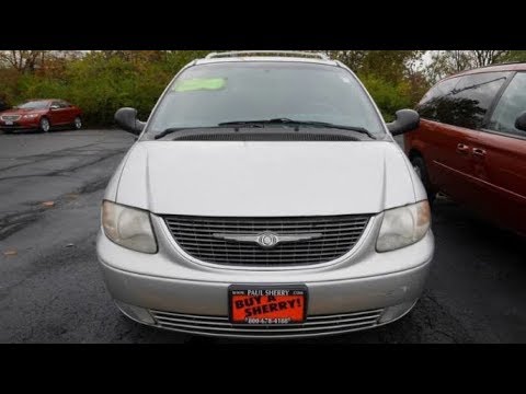 2001 Chrysler Town & Country Limited For Sale Dayton Troy Piqua Sidney Ohio | CP15166BT