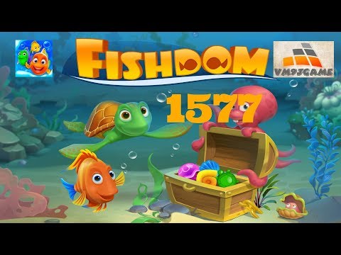 Fishdom HARD level 1577 Gameplay (iOS Android)