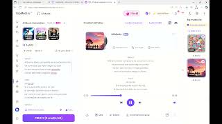 Download the video "AI Music Generator to Create Royalty free Music – TopMediai y 2 páginas más   Personal  Microsoft​ E"