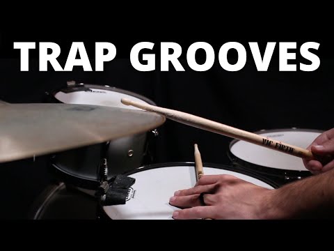 3 BANGING Trap Grooves That Your Friends Can Rap To - Quick Drum Lesson