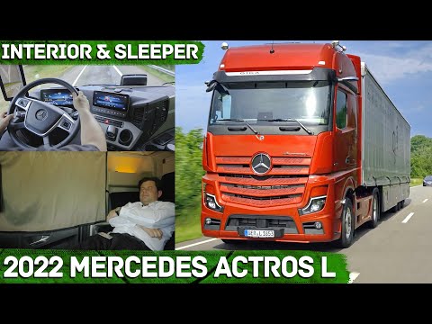 New 2022 Mercedes-Benz Actros L Truck - Interior, Sleeper & Exterior