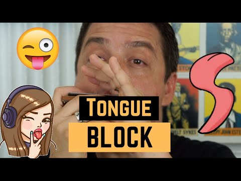 How to do Tongue Block on the harmonica!? @ Harmonica Tips