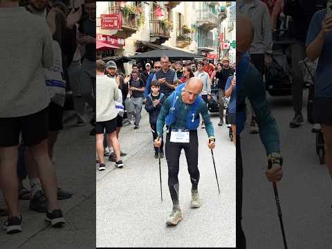 defying the odds #UTMB warrior runs with heart and soul to complete the race