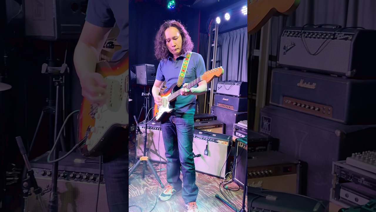 プロのサウンドチェック🎸