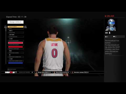 NBA 2k16 My League Ep.1 Draft and Customizing