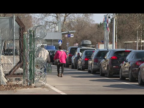 2023.03.12. Még mindig lassú átlépésre kell számítani a határokon