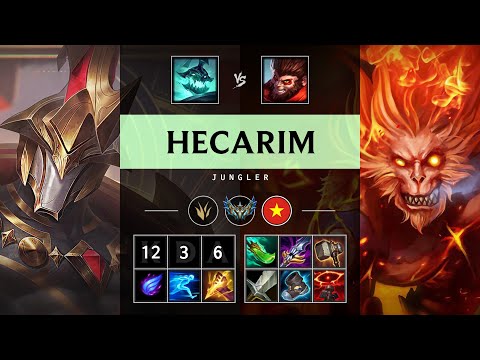 Hecarim Jungle vs Wukong - VN Challenger Patch 25.19