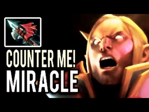 Nobody Counter Me! Miracle- Plays Invoker Intense Game 9k MMR - Dota 2