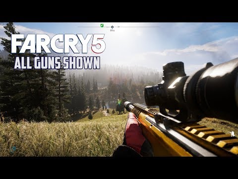 Far Cry 5 - All Guns Shown (Max Settings)