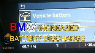 ▶️How to Fix BMW Increased Battery Discharge ▶️Possible Causes / FIXES ▶️ w/Related Help Videos)