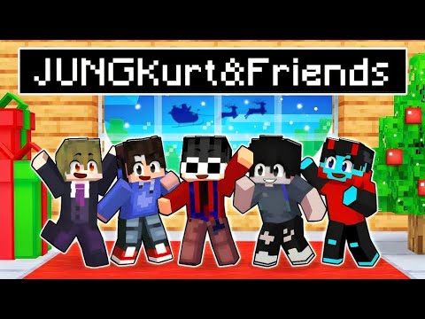 Insane Christmas Carolling in OMOCity - Minecraft! You won't believe who joins JUNGKurt&Friends