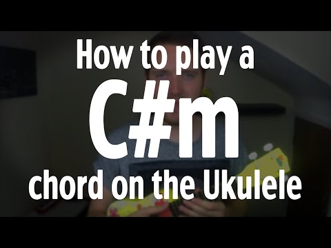 How to play a C#m chord on the Ukulele | by iamJohnBarker