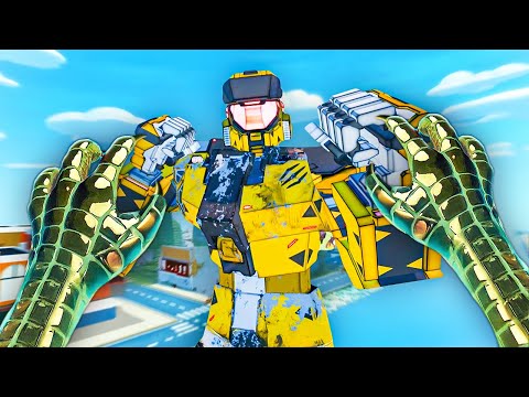 WE ARE FIGHTING A GIANT ROBOT, LET EVERYONE COME