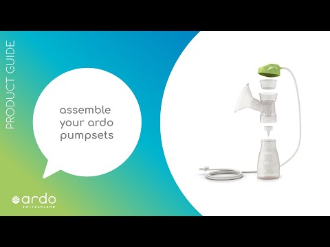 HOW TO Assemble an Ardo Pumpset