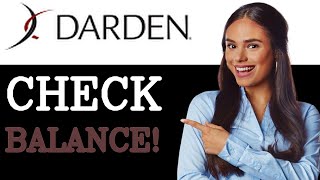 How To Check Your Darden Gift Card Balance (2025)