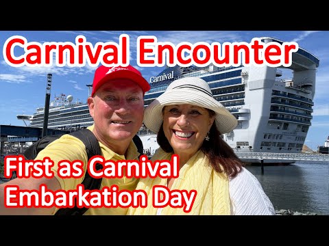 Thumbnail for Carnival Encounter Comedy Cruise - Our First Cruise on Encounter Under Carnival, Embarkation Day