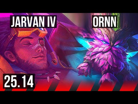 JARVAN IV vs ORNN (TOP) | KR Master | 25.14