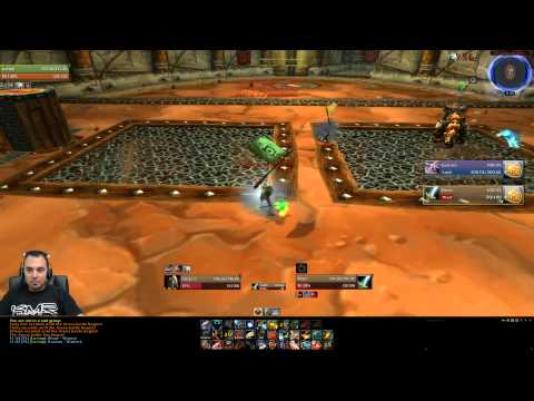 WoW Arms Warrior level 90 PVP 2v2 Arena with BM Hunter 2