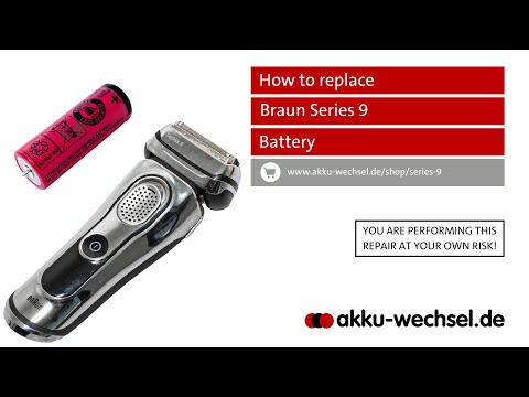 🔋 Akku-Wechsel beim Braun Series 9 Rasierer – Schritt-für-Schritt Anleitung 💡🔧