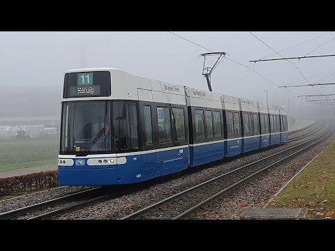 VBZ Flexity Zürich einfahrt in Zürich Fernsehstudio
