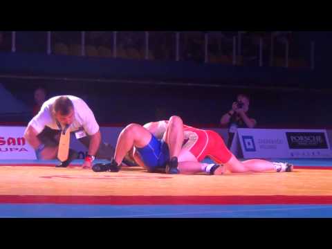 Jr World WFS - Ovcharova (RUS) pin Larionova (KAZ), 63 kg finals