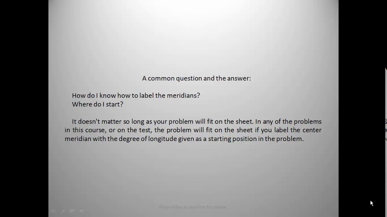 Lesson 13: Position Plotting Sheets