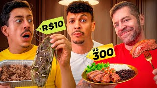 PROVANDO COMIDAS 1 ESTRELA vs. 5 ESTRELAS ⭐️ TESTE AS CEGAS DO IFOOD! 